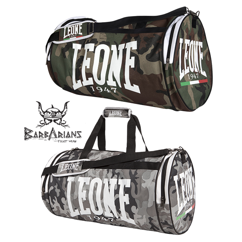 View our Leone 1947 \Camouflage \ sport bag AC906 at Barbarians