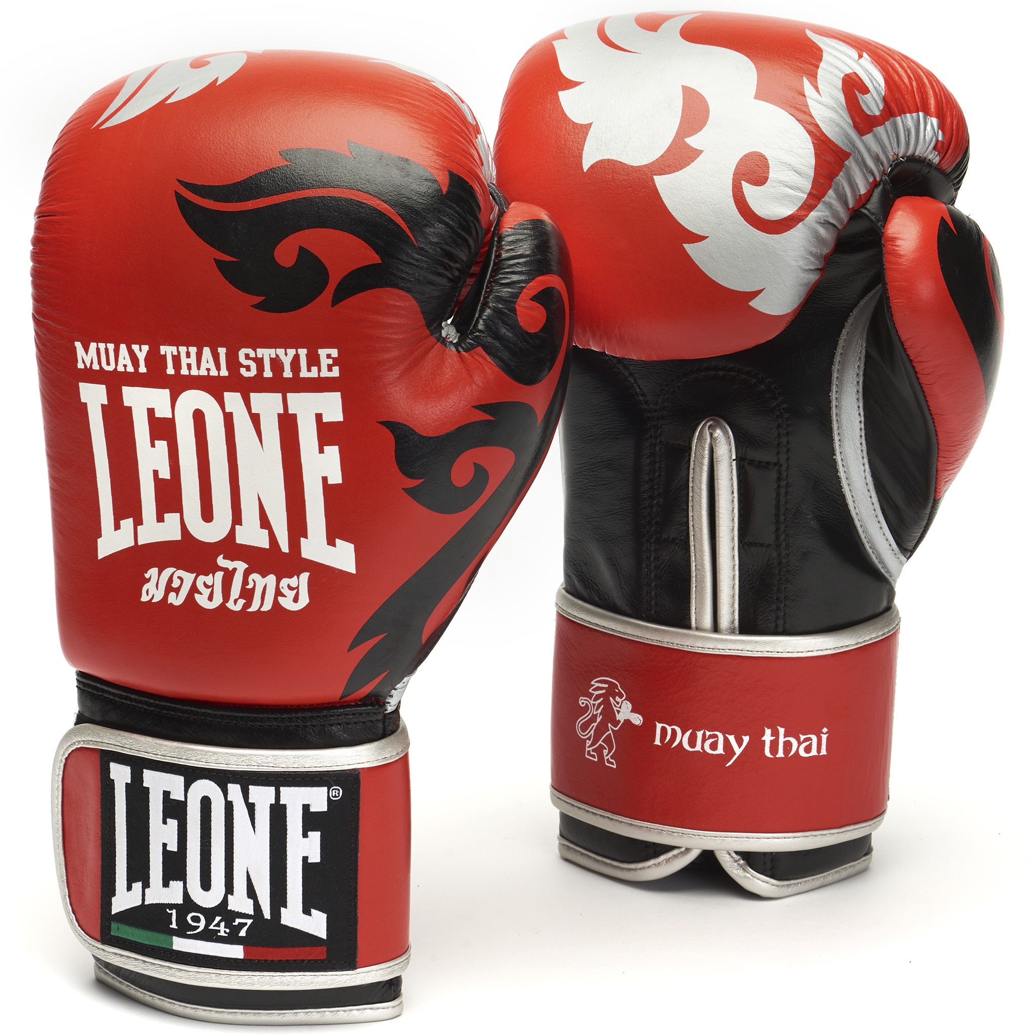 Leone 1947 Authentic Boxing Gloves Rojo